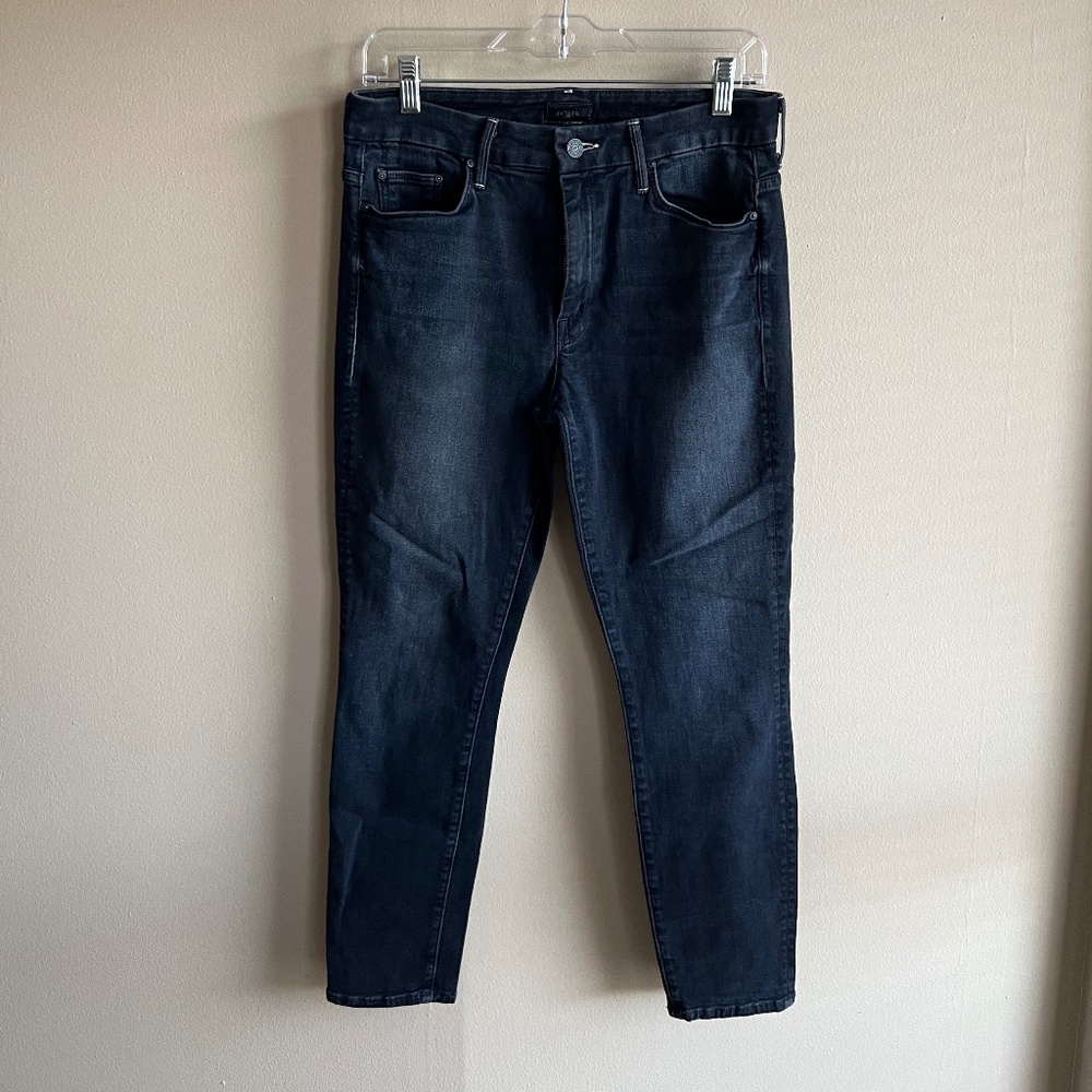 MOTHER High Waisted "Looker" Skinny Denim